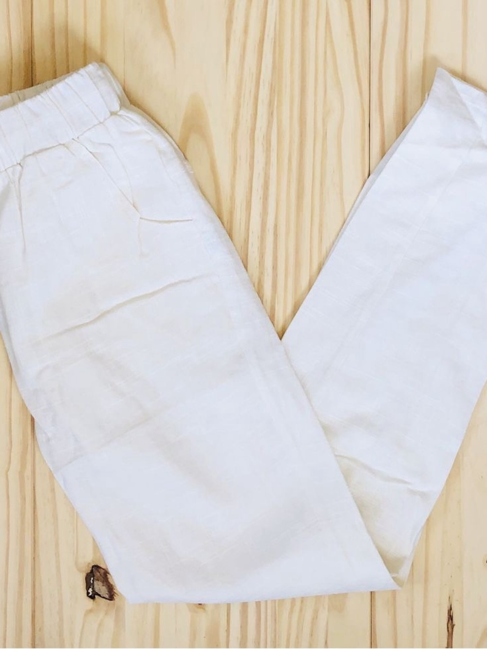 Hot & Delicious Ivory Drawstring Pants - Picture 3 of 15